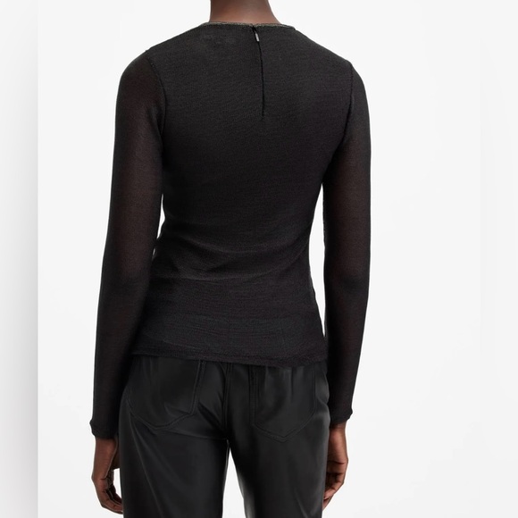 NWTA All Saints Nora Sparkle Top  Size 6 - Picture 3 of 8